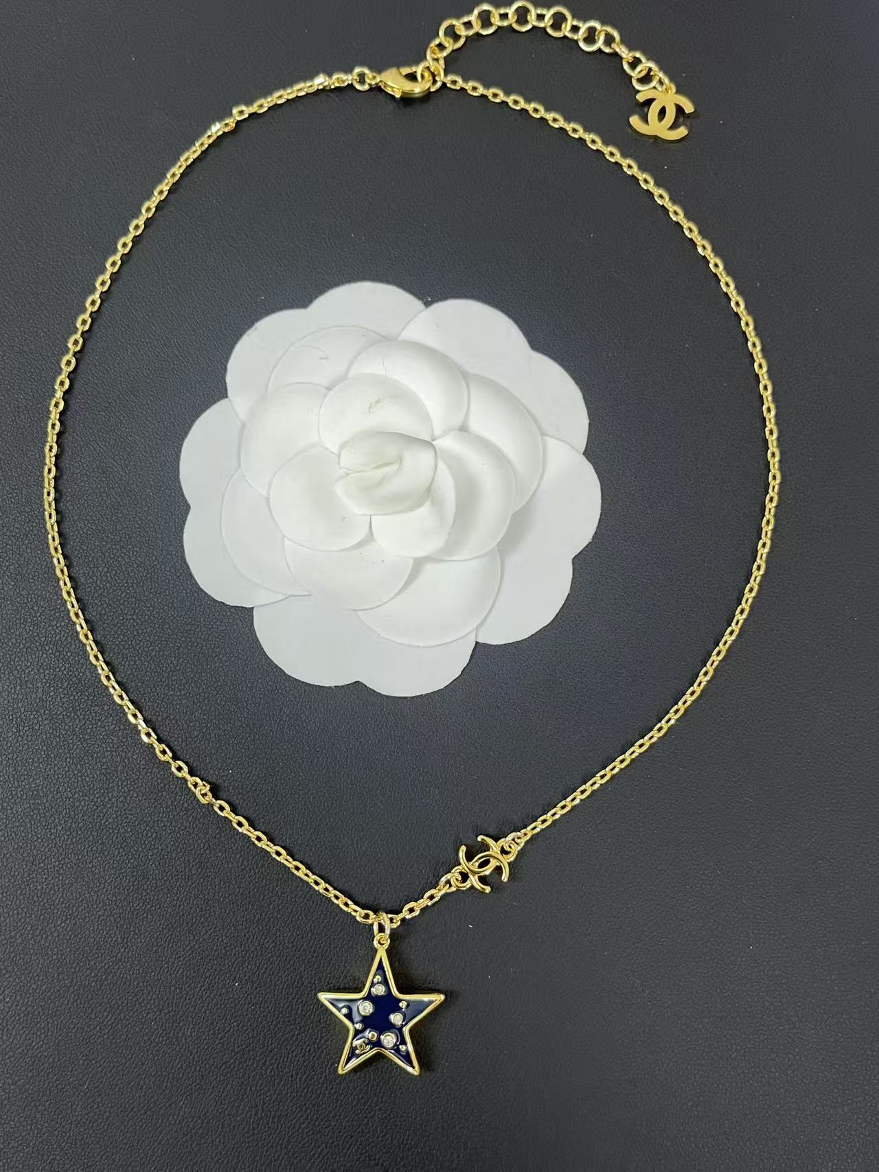 Enamel Charm Necklace
