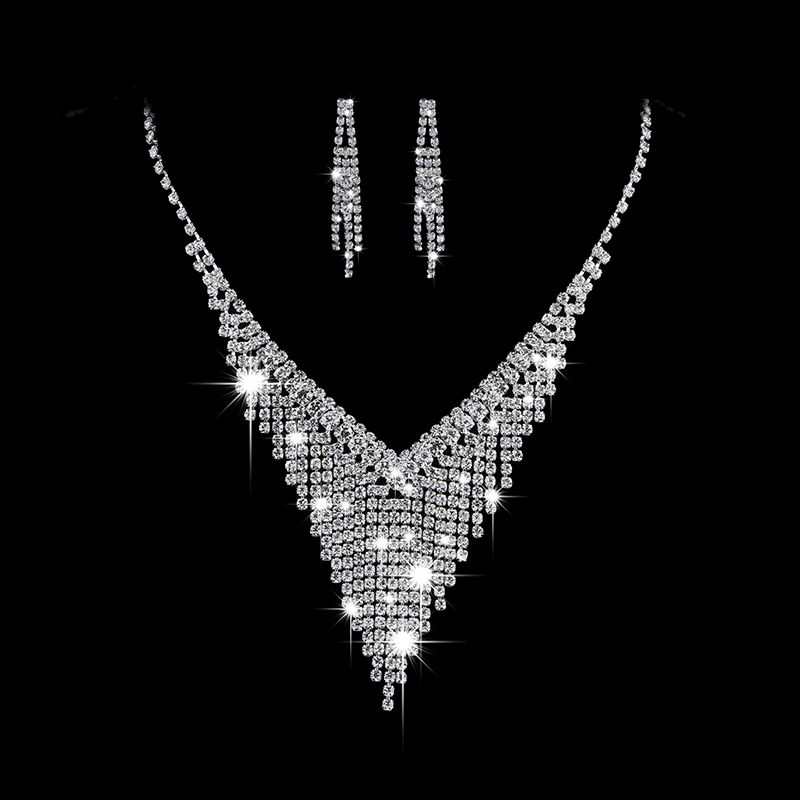 Zircon Jewelry Set 014