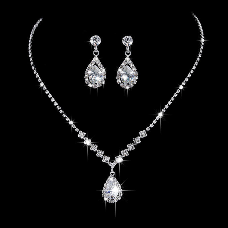 Zircon Jewelry Set 019